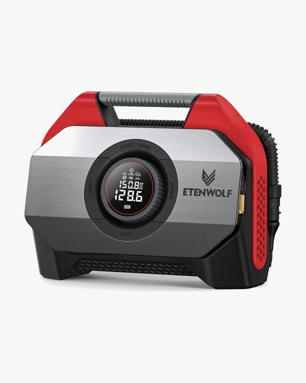ETENWOLF ETENWOLF Vortex S6 Heavy Duty Tire Inflator — 19,200mAh Model
