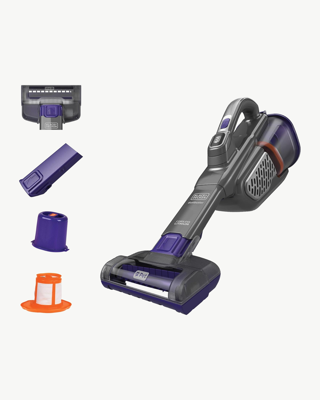 BLACK+DECKER BLACK+DECKER dustbuster furbuster AdvancedClean+ Pet — HHVK515JP07